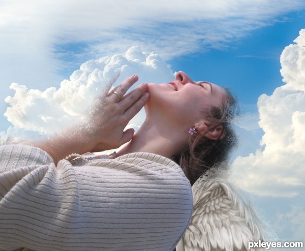 Creation of Ascending Angel: Step 4