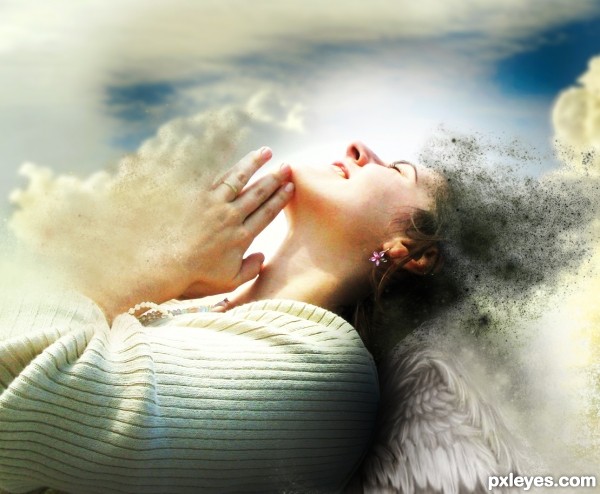 Creation of Ascending Angel: Step 5