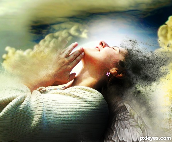 Creation of Ascending Angel: Step 6