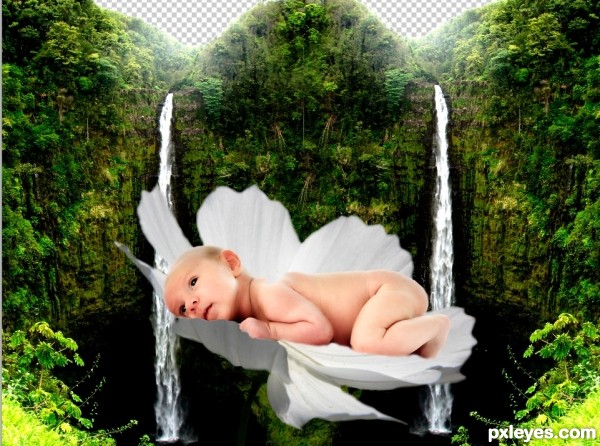 Creation of Born an Angel: Step 1