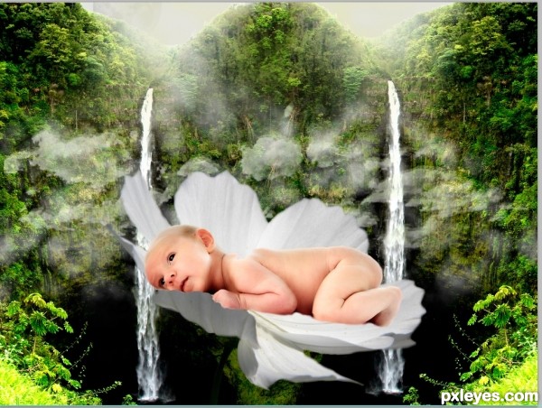 Creation of Born an Angel: Step 2