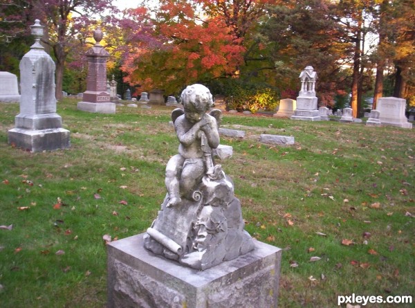 Angel Headstone