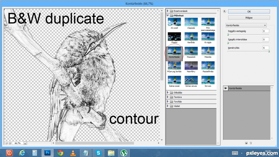 Creation of Ice bird: Step 7