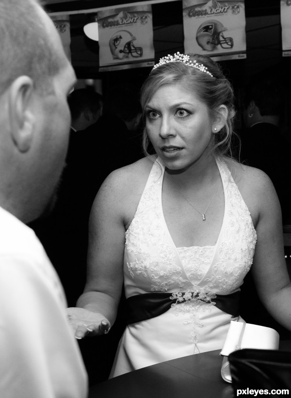 Bar-Hopping Bridezilla