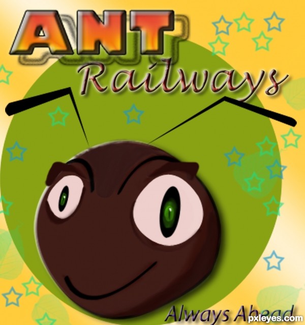 Creation of Ant Railways Welcome you !: Final Result