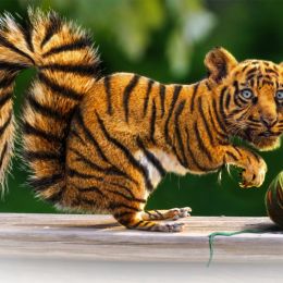 Tiger Squirrel Picture