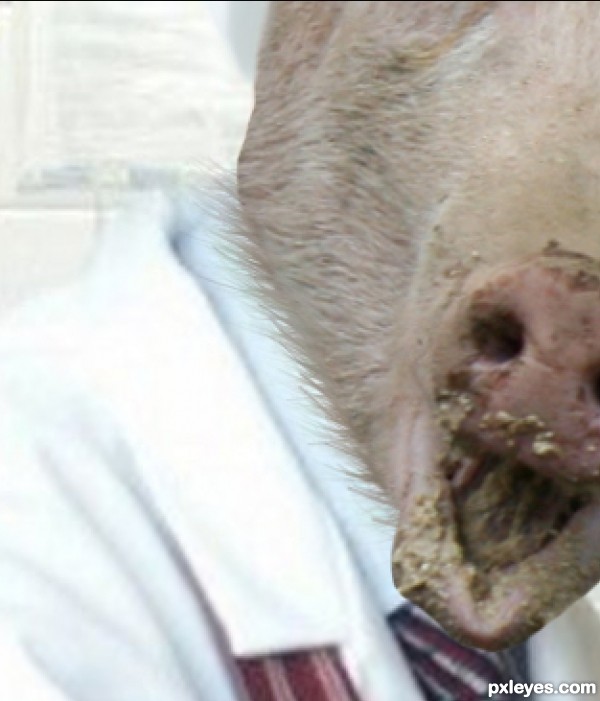 Creation of Peter Pig: Step 12