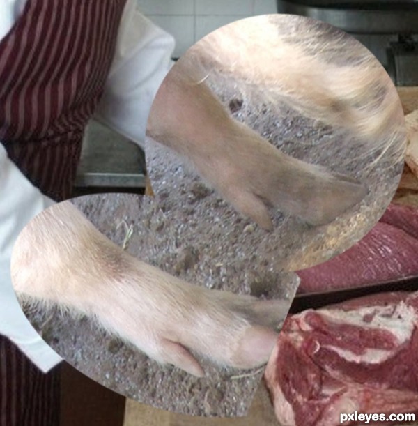 Creation of Peter Pig: Step 13