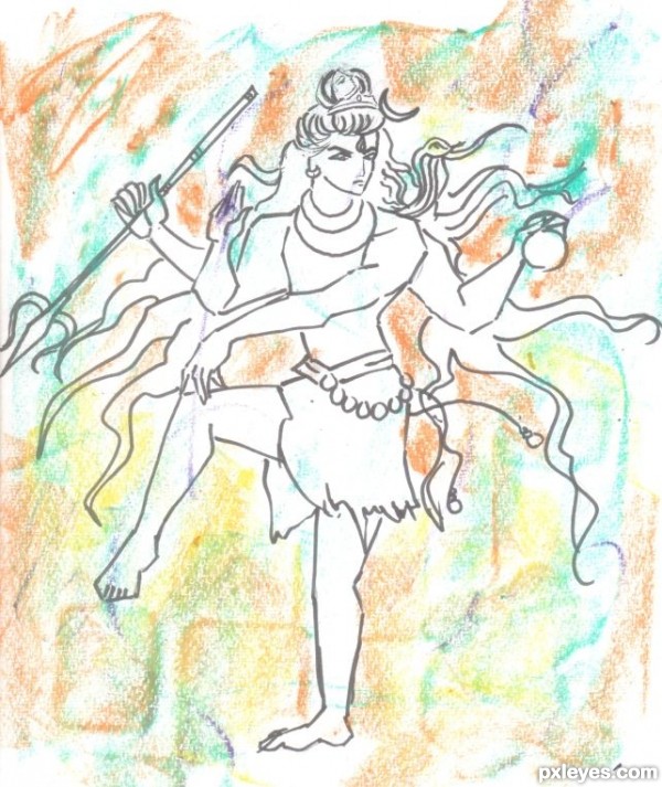 Creation of Natraj: Step 3