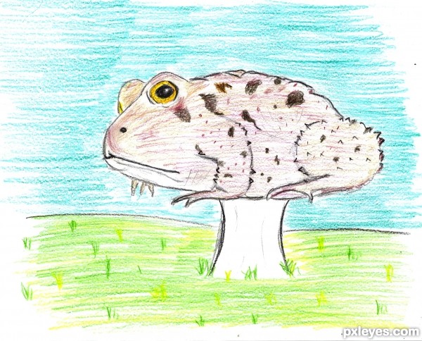 Creation of a "Toadstool": Step 3