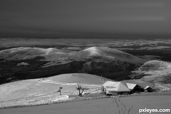 Cairngorm Mountain in Winter