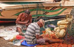 Mending Nets Picture