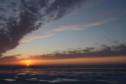 Sunset Clouds in January