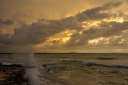 sunset over Cuba Libre