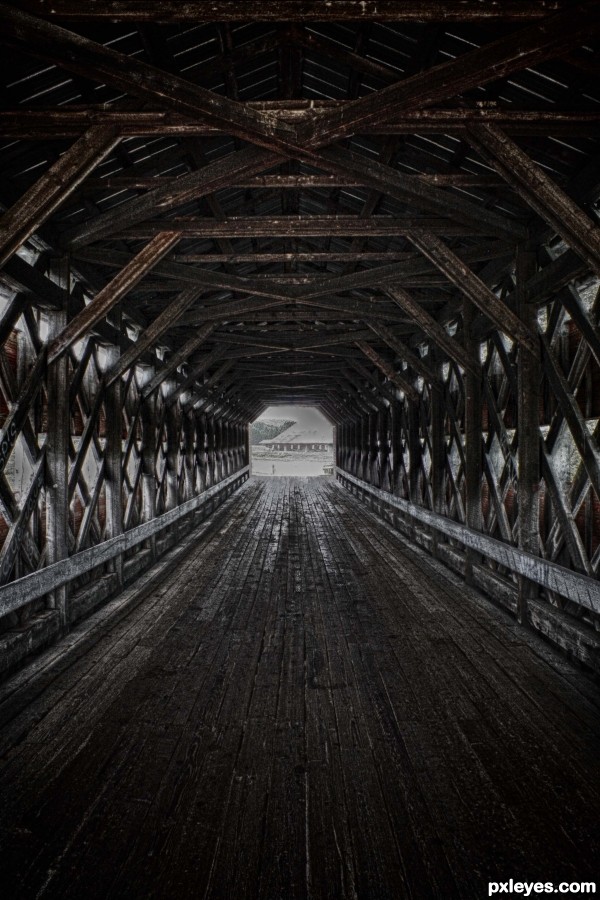 bridge to the farm