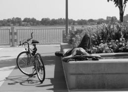 Man and Bike