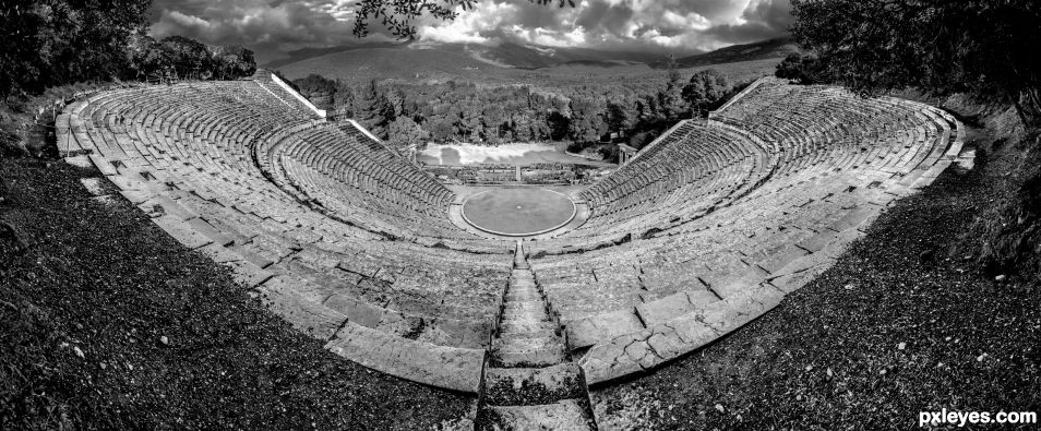 Ancient Theater of Epidaurus - Architecture & Acoustics Perfection