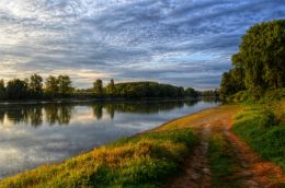 Along the river