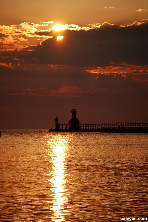 In Line Lighthouse