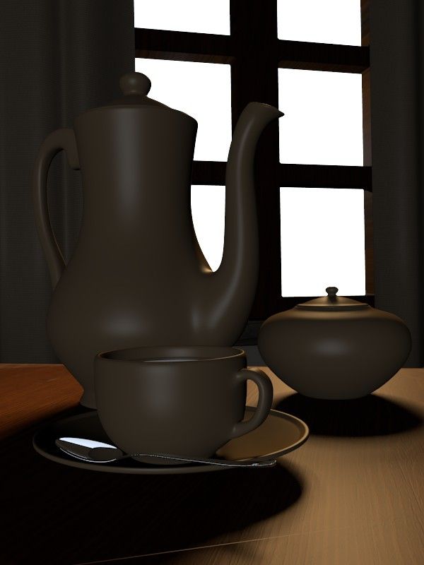 Creation of Tea Set: Step 3