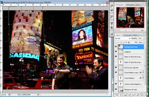 Creation of Breaking News...: Step 3
