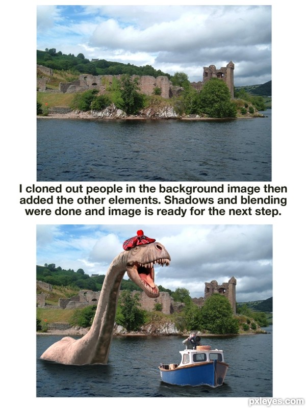 Creation of Loch Looking: Step 3