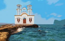 Mediterranean Impressionist Picture