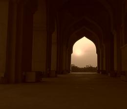 sepia arch