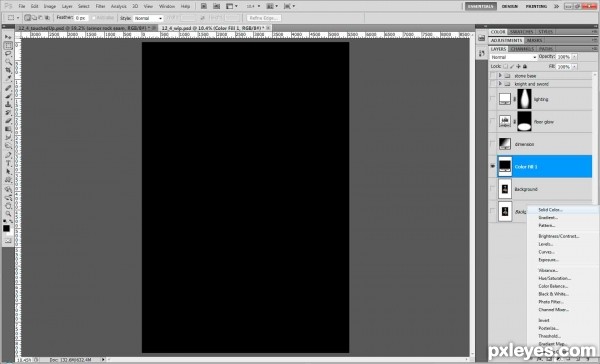 Creation of Knight in shining armor: Step 5