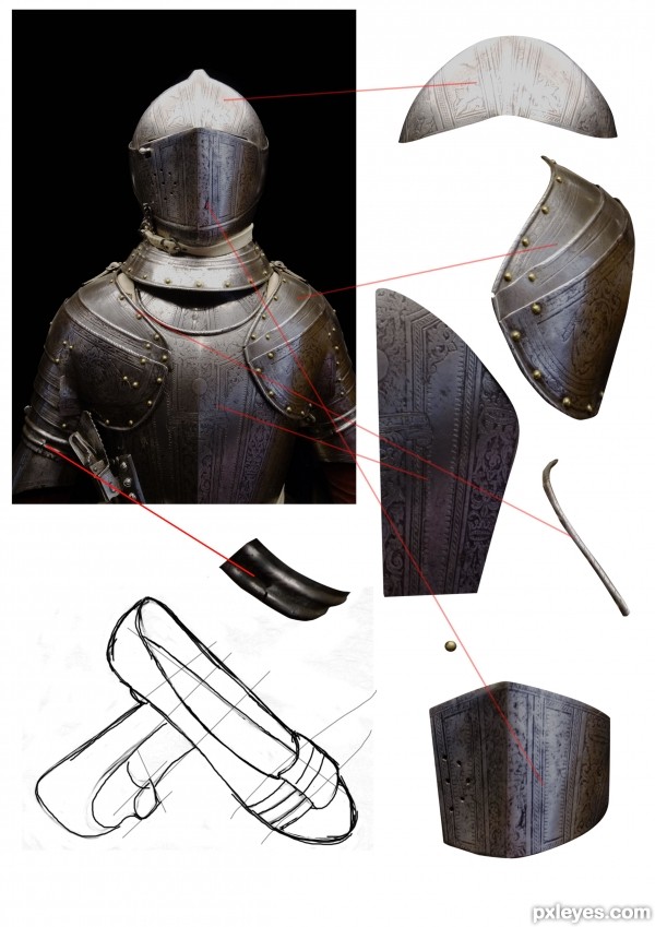 Creation of shoes: Step 1