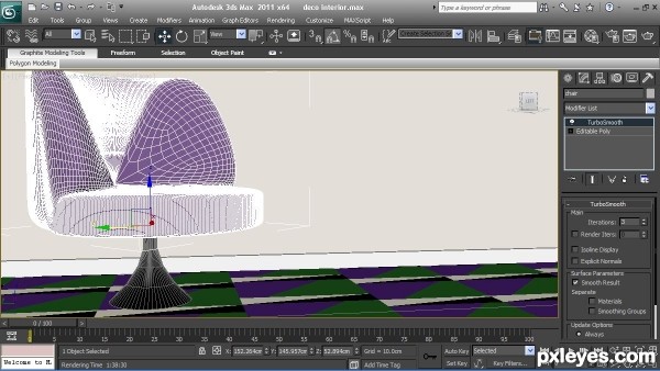 Creation of 2 O'Clock: Step 2