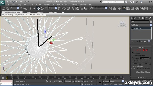 Creation of 2 O'Clock: Step 3