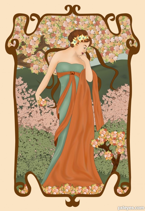 Creation of Art Nouveau: Final Result