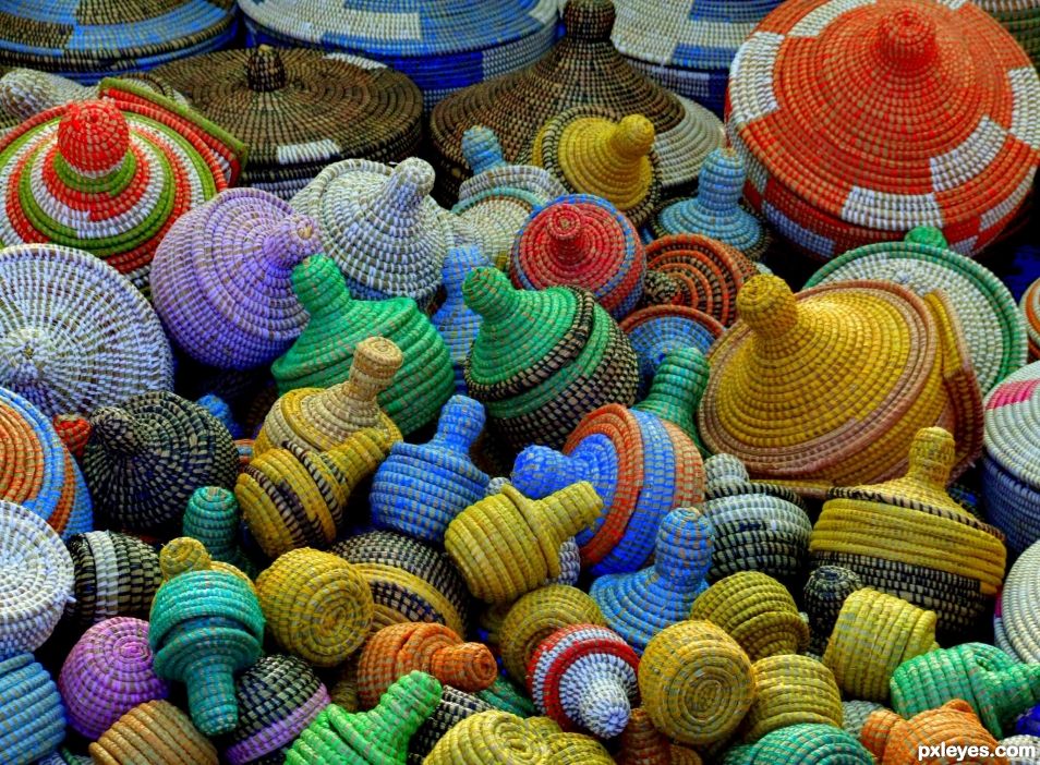 Moroccan Baskets