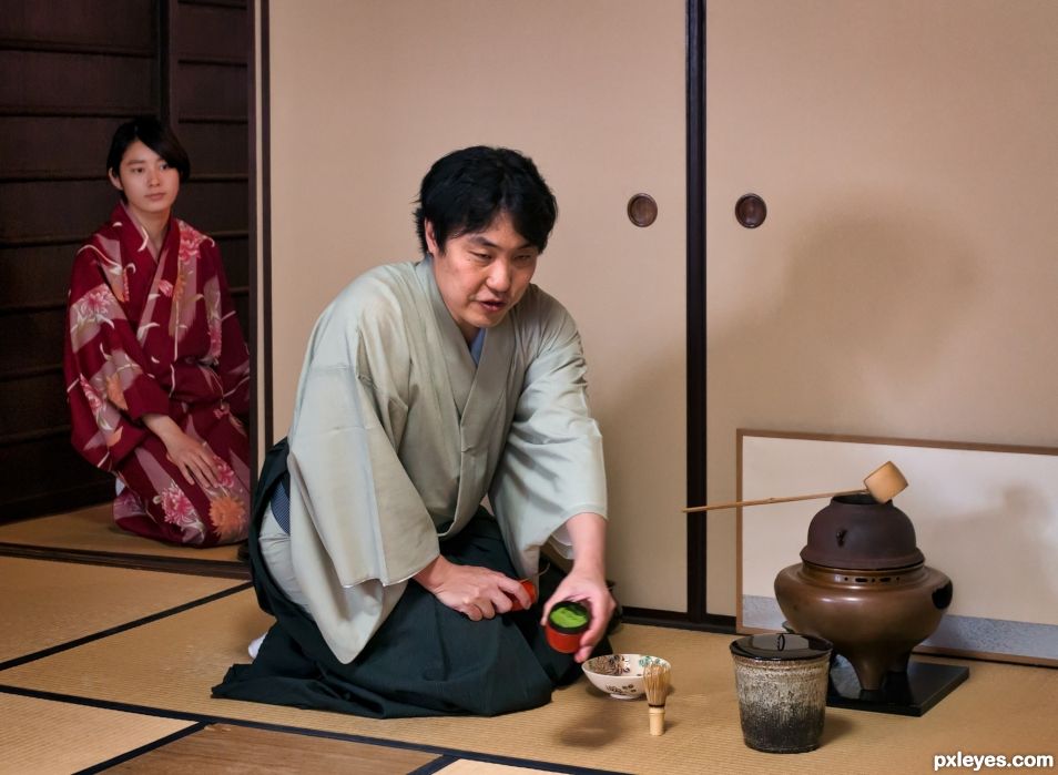 Japanese tea ceremony 