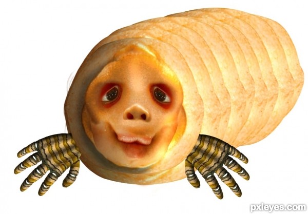 Creation of Luna Tuna Butterfly: Step 10