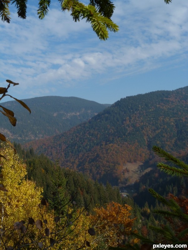 DrÄƒgans  valley, Romania.