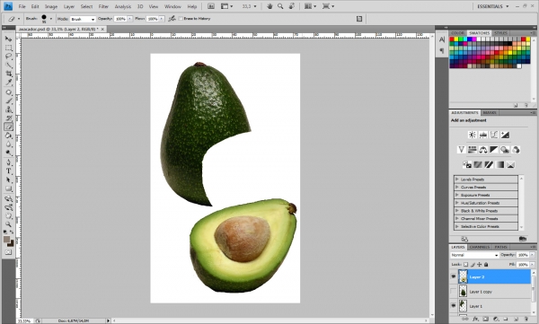 Creation of Avocador: Step 2