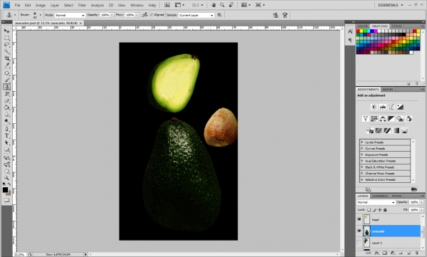 Creation of Avocador: Step 4