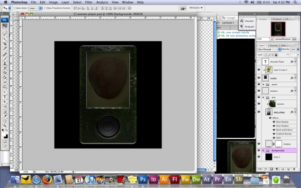 Creation of Avocado Player: Step 6