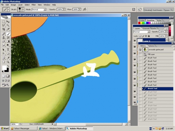 Creation of HOLAYYYYYY: Step 3