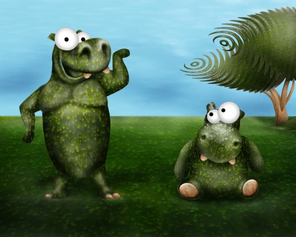 Creation of Hunky Hippo: Step 5