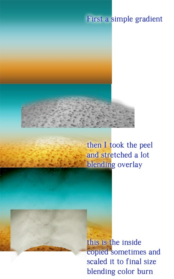Creation of No, I dont look behind me: Step 10