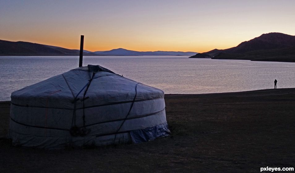 Our Yurt in MOngolia