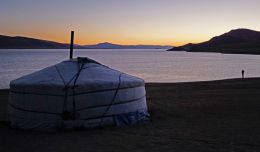 Our Yurt in MOngolia