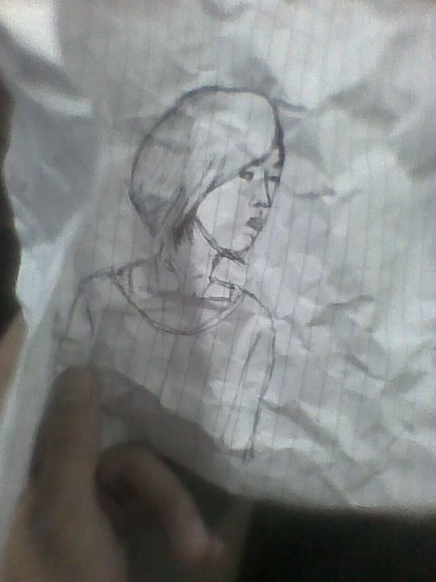 Creation of Last time i saw her: Step 3