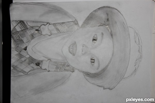 Creation of baby with the hat : Step 3