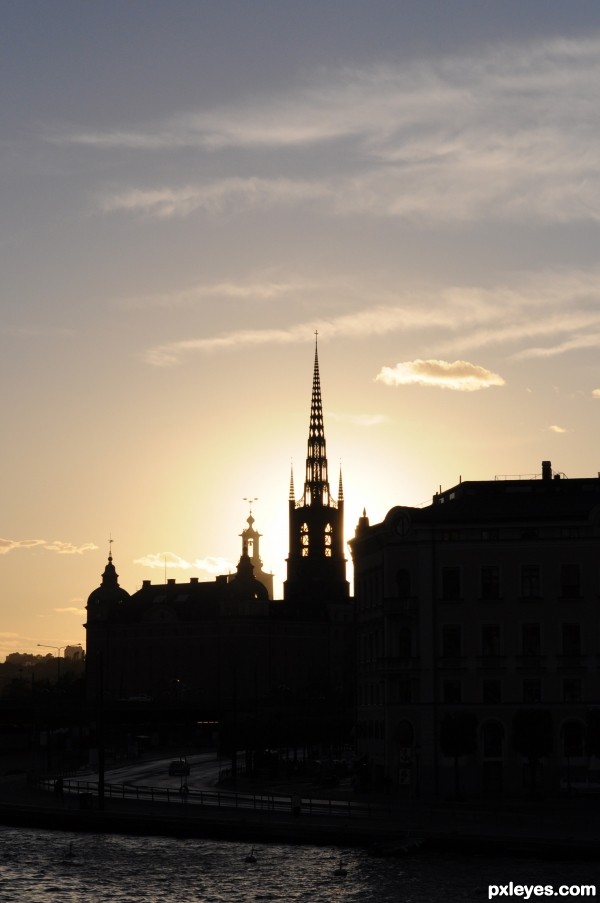 Stockholm skyline