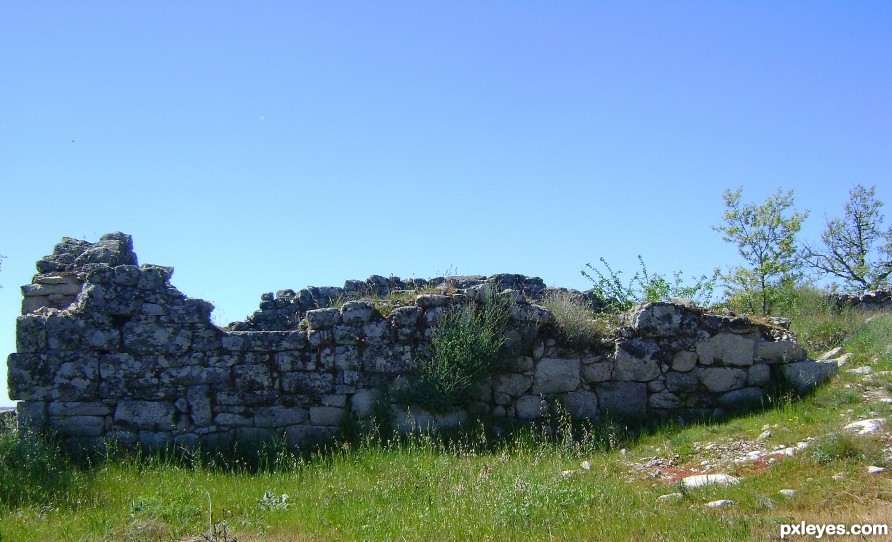 Destroyed Village