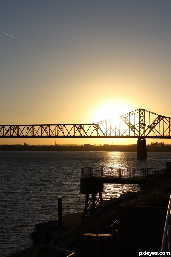 Sunset bridge